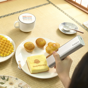Impresora Portátil de Mano EVEBOT para Café Latte Art y Alimentos con Tinta Comestible para Pasteles, Panadería, Cafetería y Restaurante - Product Image 6