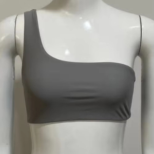 Conjunto de Bikini personalizable con logo y cinturón de malla con cordón bordado disponible letra Paisley 2 uds lavado liso teñido - Product Image 1