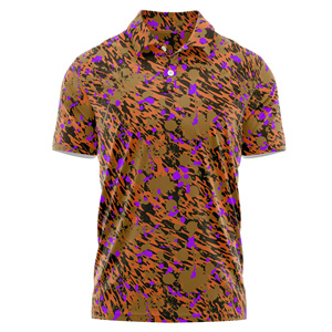Golf de luxe pour hommes pour Polo T-Shirt broderie personnalisée Logo impression motif solide fait Polyester Spandex courte longueur Vietnam Des - Product Image 1