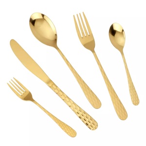 Juego de Cubiertos de Acero Inoxidable con Acabado Espejo, Diseño Moderno, para Hogares, Cafeterías, Cantinas, Juego de Cubiertos para Comida Deliciosa - Product Image 5