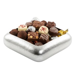 Bol à chocolat en métal fait main de qualité supérieure, bol de service pour bonbons de table, pour mariage et fêtes, accessoire pour chocolat - Product Image 6