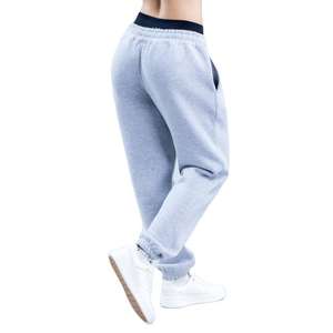Pantalons de survêtement pour femmes, streetwear d'hiver, respirants, unis, logo personnalisé imprimé, pantalons de jogging, devant plat, tissu en toile - Product Image 2