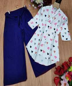 Vêtements indiens pour femmes, bas prix, vêtements pour femmes, prêt à porter pour magasin, boutique par ethnique, soie, coton, kurti palazzo, top - Product Image 2