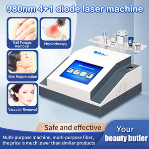 Láser de diodo 4 en 1 de 980nm para limpieza vascular, eliminación de venas varicosas, tratamiento de hongos en las uñas, dispositivo de belleza - Product Image 1