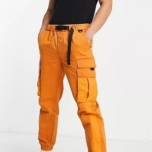 Baggy couleur foncée personnalisé 6 poches lâche coton été entraînement Gym Cargo pantalon de haute qualité respirant en gros bas prix - Product Image 3