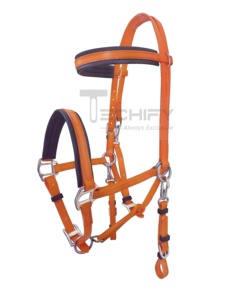 Ensemble d'équipement équestre coloré, harnais d'endurance imperméable avec bride, poitrail et rênes pour l'équitation et la durabilité, bride à mors - Product Image 4