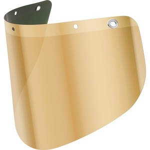 Visera Protectora de Policarbonato con Recubrimiento Dorado Transparente EN 166 EN 167 EN 168 EN 171 UHLEN para Cascos de Soldadura - Product Image 1