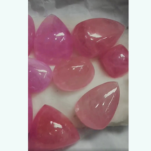 11 piezas de morganita Natural de 19mm a 35mm cojín ovalado cabujón de pera 945 CTS lote Iroc ventas cabina de piedras preciosas sueltas de alta calidad - Product Image 1