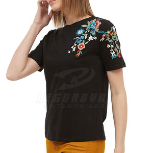 Venta al por mayor de uso al aire libre Camisetas impresas Manga corta Venta en línea Mujeres Camisetas impresas para la venta - Product Image 3