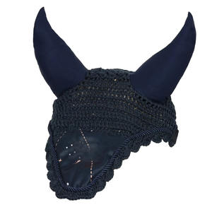 Prix de gros Fournisseur équestre Voile de mouche d'oreille de cheval fait à la main Bonnet Voiles de mouche d'équitation légers de haute qualité - Product Image 4