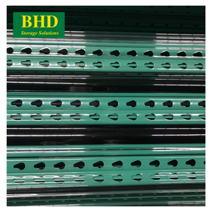Hot Selling US Upright Steel Selective Pallet <b>Racking</b> Teardrop Design 5-Layer Bolt Stacking Racks <b>Shelves</b> Corrosion Protection - Product Image 4