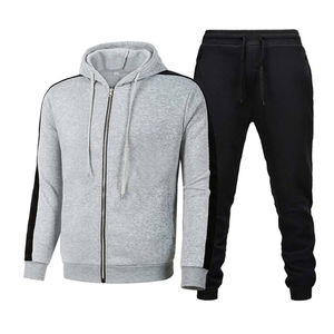 Survêtements pour hommes de qualité supérieure, personnalisés, avec fermeture éclair, 100% coton molletonné, nouveau design, fabriqué au Pakistan - Prix de gros, sweats à capuche et sweat-shirts - Product Image 4