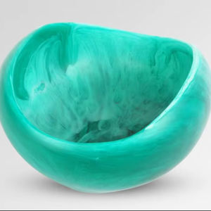 Frutero de Resina Hecho a Mano Contemporáneo, Diseño Decorativo Elegante, Libre de BPA, Ecológico, Ensaladera para Hogar y Hotel - Product Image 1