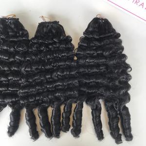 Fancy <b>Curly</b> Vietnamese Raw Hair <b>Extensions</b> Bone Straight Hair Vendors Vietnamese Cuticle Aligned - Product Image 2