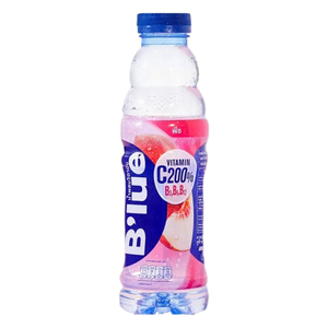 Boisson vitaminée B'lue Pêche 24x500ml, adaptée aux régimes végétariens, sans produits dérivés d'animaux, distribution en gros - Product Image 5