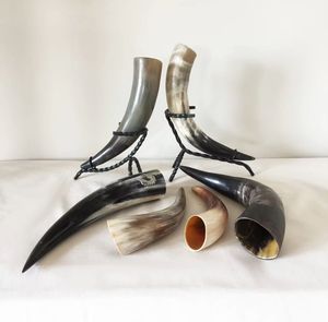 Corne à boire en agate personnalisée de haute qualité, verre à bière Viking écologique fabriqué à la main naturel pour la maison, hôtel ou fête, artisanat HF - Product Image 4