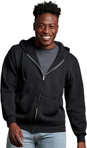 Sudaderas con capucha informales de invierno para hombre, Color sólido, 100% algodón, forro polar, ajuste Regular, secado rápido y transpirable, alta calidad - Product Image 4