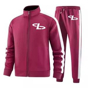 Streetwear <b>Track</b> Suit Men Pullover <b>T</b>-Shirt and Pants Breathable Jogging Sweatsuit Multi Pocket Tracksuit for Unisex - Product Image 3