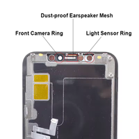 Écran de remplacement pour iPhone 11 Pro, assemblage LCD tactile de haute qualité avec cadre, 100 % testé, garantie 1 an, réparation