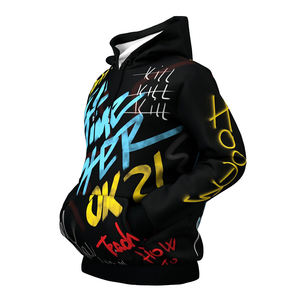 Breathable <b>100</b>% <b>Polyester</b> Knitted Men's Hoodies & Sweatshirts for Winter From Pakistan - Product Image 6