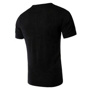 Alta calidad Comodidad Media manga Fitness Walking Gym Camiseta deportiva Jersey de moda Diseño de logotipo personalizable Opción de talla grande - Product Image 5