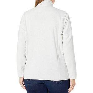 เสื้อคอตั้งผ้าฝ้ายผสมขนสัตว์คุณภาพพรีเมียมสำหรับผู้หญิง ระบายอากาศได้ดี ใส่สบาย เหมาะสำหรับฤดูหนาว ขายส่ง - Product Image 2