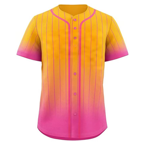 2025 Hot Sale Custom <b>Men</b> Baseball Jersey | Quick Dry Breathable Anti-UV Sports <b>Shirt</b> with Vintage Print Plus Size - Product Image 6