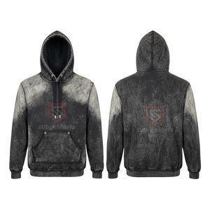 Sudadera con Capucha de Graffiti Multicolor, Sudadera con Estampado Completo, Ropa Urbana, Sudadera de Moda Hip Hop, Sudadera con Capucha para Hombre - Product Image 3