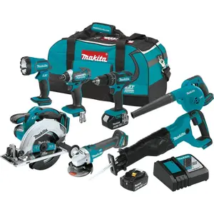 2023 vendita calda MAKIT XRT01TK 18V LXT BRUSHLESS CORDLESS KIT di attrezzi per legatura tondo per cemento armato, 5.0AH nuovo