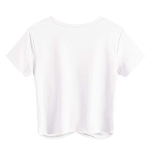 Camiseta con cuello en V para mujer, camiseta ligera y suave de uso informal - Product Image 5