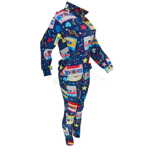 Ensemble de survêtement pour femme en deux pièces, taille personnalisée, de haute qualité, décontracté, solide, pour l'hiver, sublimation, écologique, respirant - Product Image 6