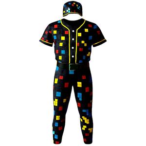 Uniforme de béisbol liso con logotipo personalizado de diferentes colores, tamaño personalizado de alta calidad y diseño personalizado, uniformes de béisbol para hombres - Product Image 1