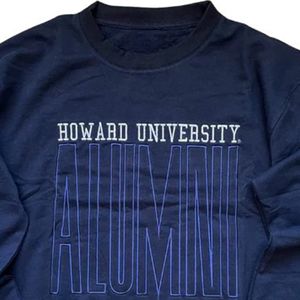 Howard University Alumni personnalisé imprimé numérique respirant Polyester/coton hiver sweat unisexe collège grande taille hommes - Product Image 2