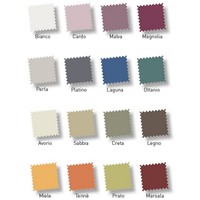 Couette d'hiver fabriquée en Italie, 100% coton satiné, couleur unie, douce, 180x260 cm, durable, HAMMERFEST, marque privée