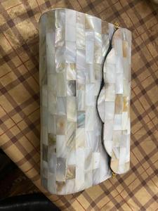 Vật liệu chất lượng cao lau tự nhiên và kim loại ví và túi Dally sử dụng tùy biến mẹ của Ngọc Trai Inlay ly hợp & túi phong cách mới - Product Image 3