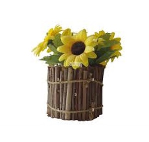 Attractive Modern Wood Planter Design Eco-Friendly Handmade Wooden Flower <b>Vase</b> <b>Small</b> Size Tabletop Decor for Christmas Best - Product Image 5
