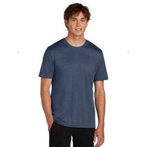 Camiseta Deportiva Casual de Poliéster para Hombre al por Mayor, Tejido de Secado Rápido, Ropa de Entrenamiento, Colores Personalizados - Product Image 3