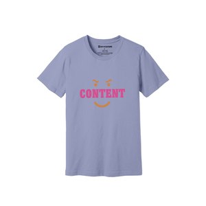 Camiseta informal de algodón 100% con temas de bondad 3D Imprimir 12 opciones de color 160-180 Colocación de diseño personalizable GSM pesado - Product Image 1