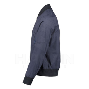 Chaquetas deportivas para correr con cremallera completa-OEM Export, tela elástica cómoda para uso activo - Product Image 2