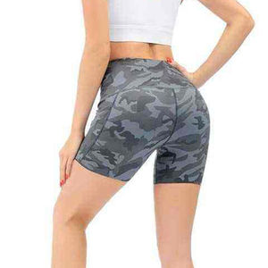 High Quality Women's Biker <b>Shorts</b> Best Service Breathable Solid Pattern Workout <b>Shorts</b> - Product Image 5