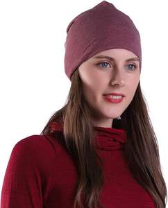 หมวกบีนนี่ไหมพรมปักลาย 3 มิติ แบบไม่มีขอบ สำหรับฤดูหนาว ให้ความอบอุ่น  รับสั่งทำสีและโลโก้ตามต้องการ - Product Image 2