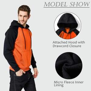 Sudaderas con Capucha de Alta Calidad para Hombre |   Sudaderas de Algodón con Logotipo Personalizado OEM |   Precio al por Mayor de Ropa Urbana Extra Grande y Pesada - Product Image 3