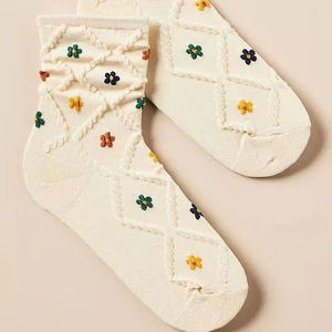 Premium Graphic <b>Crew</b> <b>Socks</b> Streetwear Style Breathable Cotton Daily Wear Trendy Design For Fashion Brands Retail Wholesale - Product Image 3