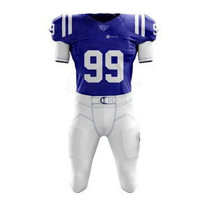 Uniforme de football américain de la dernière conception pour les jeunes, ensembles de grande taille, vêtements respirants et confortables-Vente en gros - Product Image 1