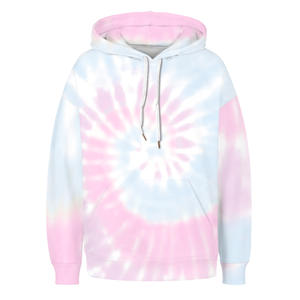Sudadera con Capucha Holgada Personalizable para Mujer, Manga Larga, Color Sólido, Estilo Urbano, 100% Algodón, Forro Polar, Transpirable, Invierno - Product Image 1