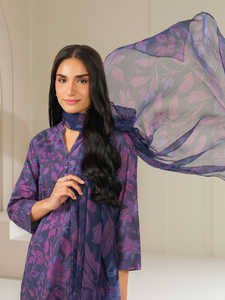 Vestido estampado de tela de césped transpirable de primera calidad Nuevo diseño Salwar Kameez para la frescura del verano y la comodidad del invierno - Product Image 6