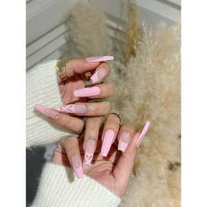 Serie Sweet Knit: Uñas Postizas con Diseño Lindo para una Decoración de Uñas a la Moda - Product Image 2