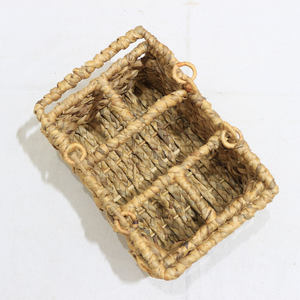 Estante de vino de bambú hecho a mano Artex Dong Thap Factory, elegante portabotellas de mimbre para el hogar, Bar, cocina y decoración rústica - Product Image 3