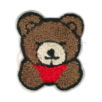 Grand Patch personnalisé, Machine à broder les patchs Chenille à repasser pour vêtements