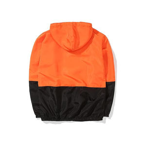 Chaquetas cortavientos ligeras para hombre con capucha, chaqueta impermeable de diseño personalizado, servicio OEM, chaquetas para exteriores - Product Image 2